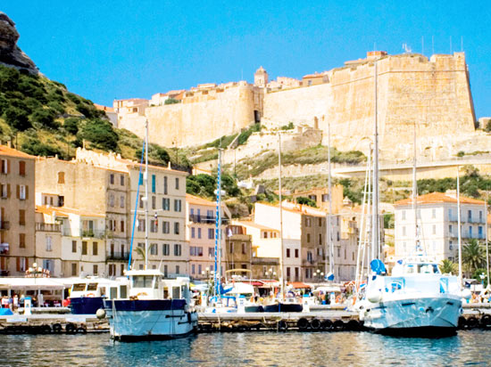 voyage france corse bonifacio mer