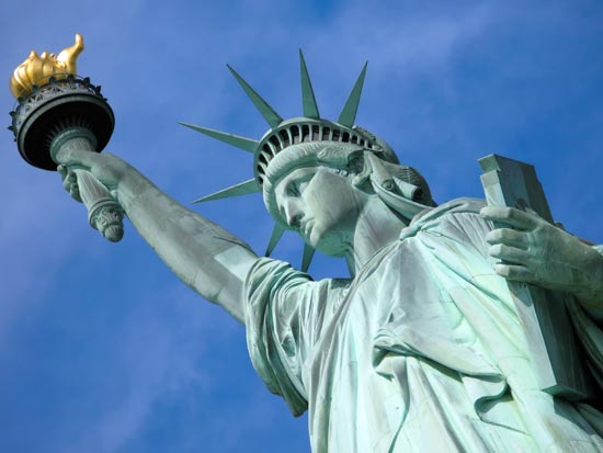Circuit Etats-Unis etats unis new york statue de la liberte