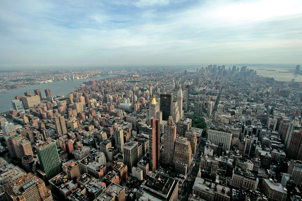 Illusration de l'article Vue sur Manhattan depuis l'Empire State building