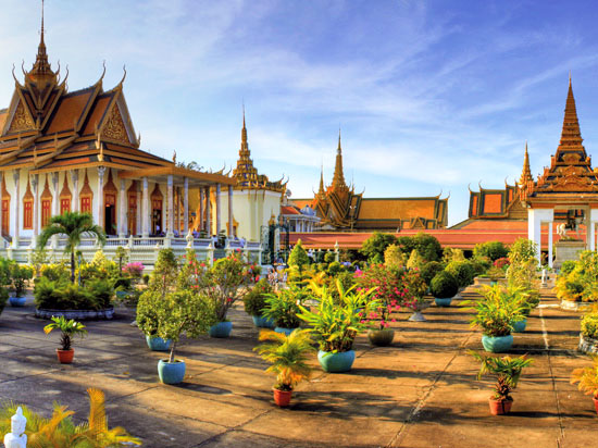 (Image) cambodge phnom penh pagode argent fotolia