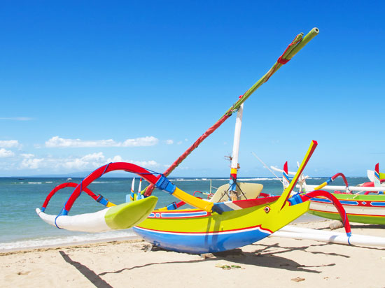 (Image) indonesie bali bateau fotolia