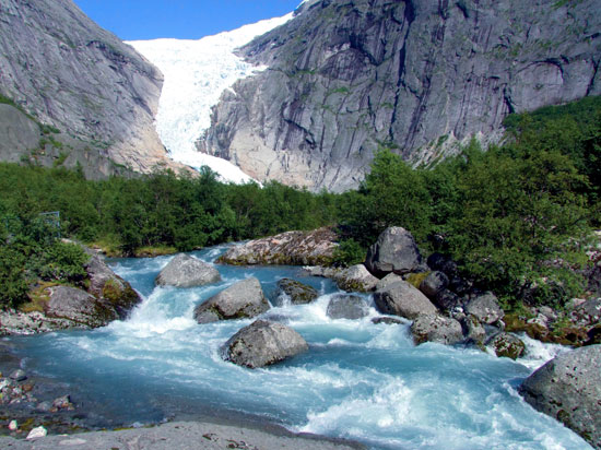 Circuit Suède norvege glacier de briksdal