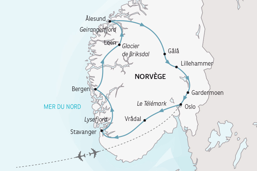 Le Grand Tour des Fjords de Norvège 4 *