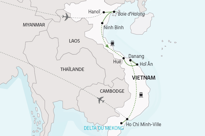 Le Vietnam, sur la Route Mandarine 4 *