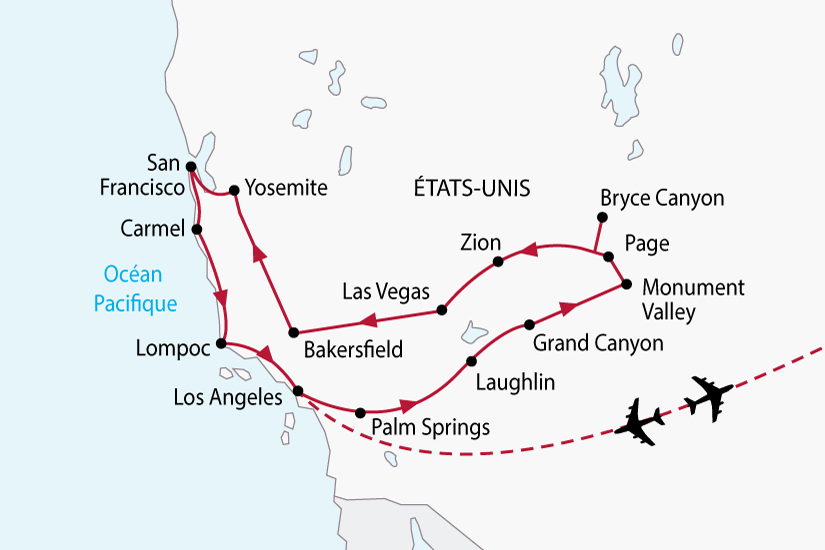La Californie L Ouest Americain