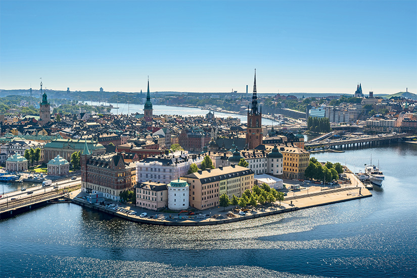 image 1 vue sur la vieille ville ou Gamla Stan a Stockholm Suede 29 as_116711322