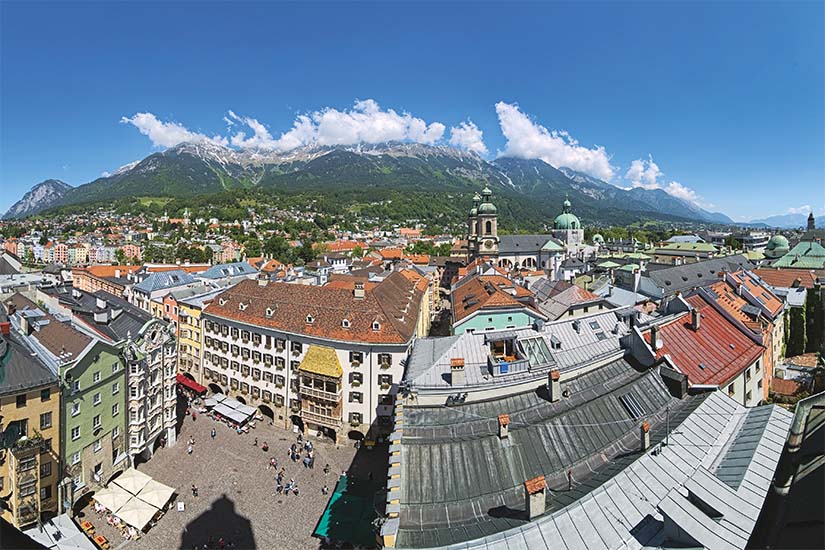 image Autriche Tyrol Innsbruck vue panoramique it_1148616552