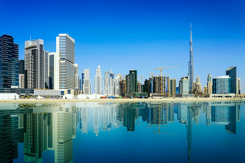 image Emirates Arabes Unis Dubai centre ville  it
