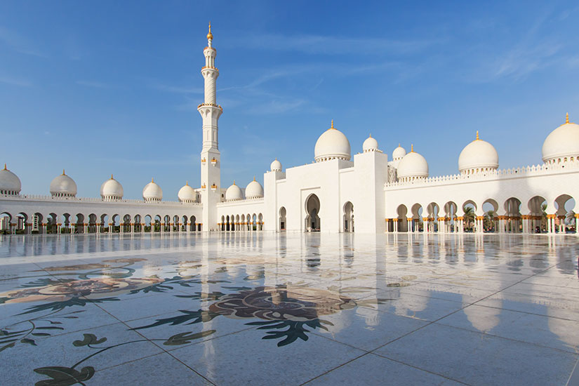 image Emirats Arabes Unis Abu Dhabi Sheikh Zayed mosquee  fo