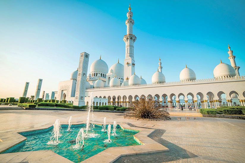 image Emirats Arabes Unis Abu Dhabi grande mosquee Cheikh Zayed  it