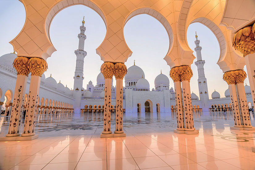 image Emirats Arabes Unis Abu Dhabi grande mosquee Sheikh Zayed  fo