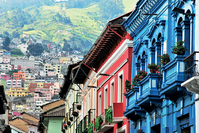 image Equateur Quito architecture coloniale typique as_184855502