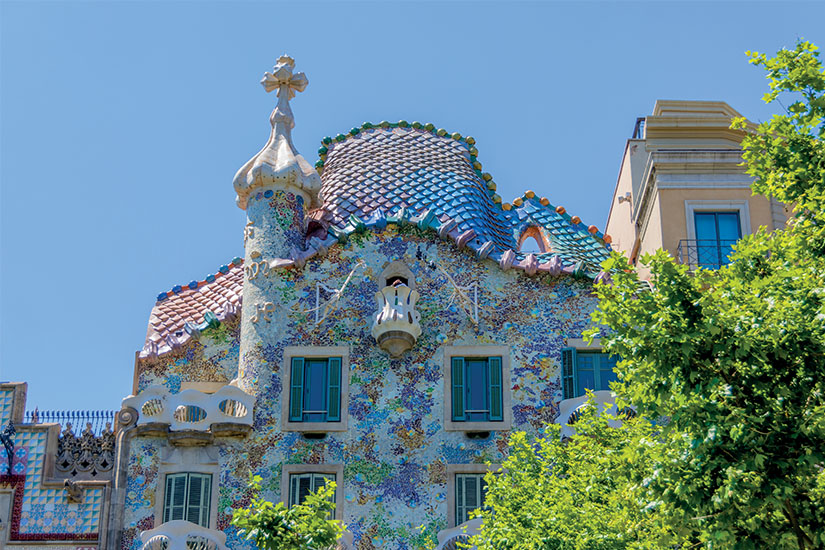 image Espagne Barcelone Casa Batllo d Antoni Gaudi is_478794960