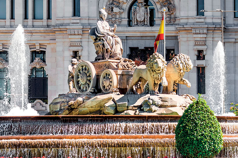 image Espagne Madrid Fontaine de Cybele as_171083960