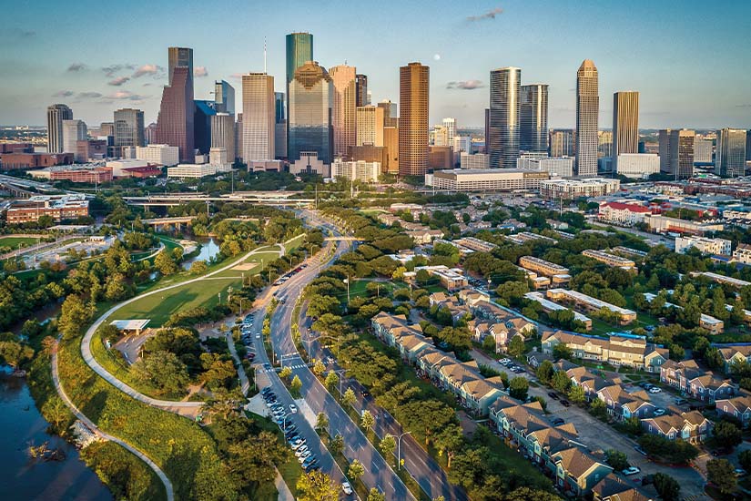 image Etats Unis Houston Texas vue panoramique skyline as_AdobeStock_217495105