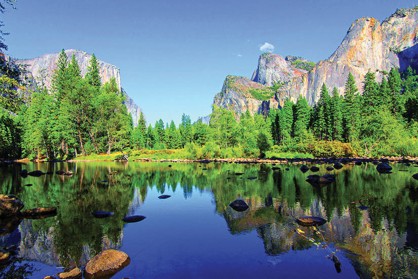 image Etats Unis Parc Yosemite Panorama  fo