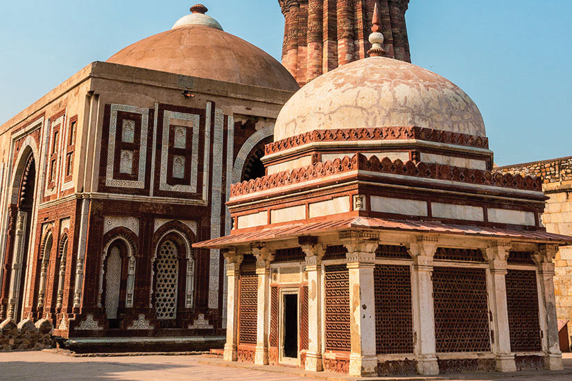image Inde Delhi le minaret de Qutb Minar  fo