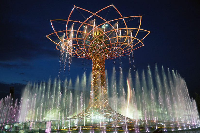 image Italie Milan L Arbre de vie fontaine  it