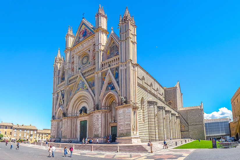 image Italie Ombrie Cathedrale Orvieto  fo