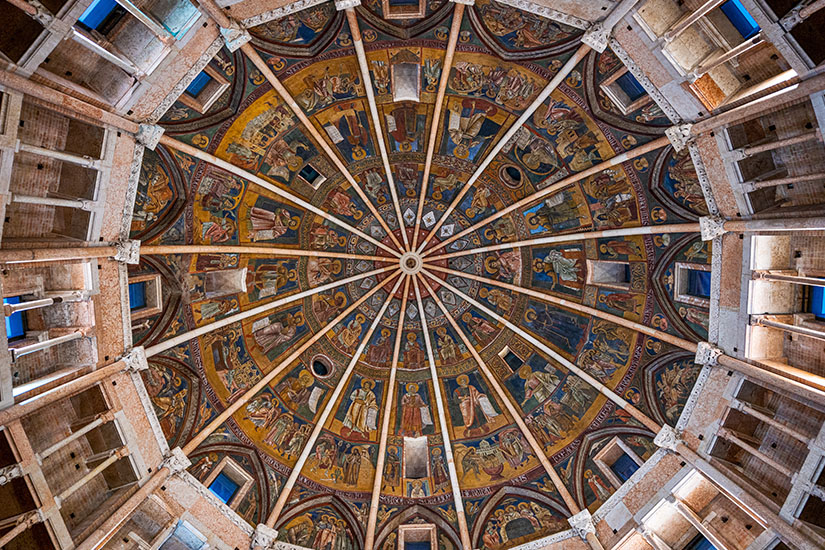 image Italie Parme Dome du Baptistere as_316349409