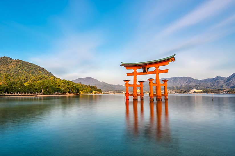 image Japon Ile de Miyajima torii flottant as_223329272