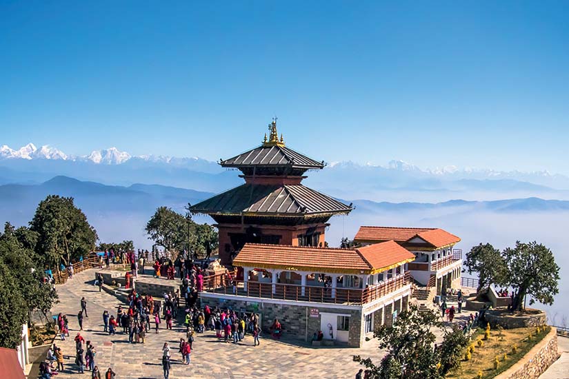 image Nepal Katmandou Temple de Bhaleshwor Mahadev as_225217709