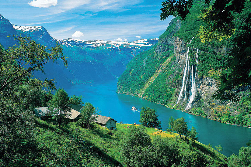 image Norvege Geiranger Panorama