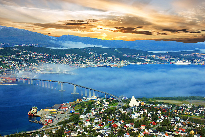 image Norvege Tromso panorama  fo