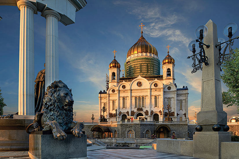 image Russie Moscou Cathedrale du Christ Sauveur  it