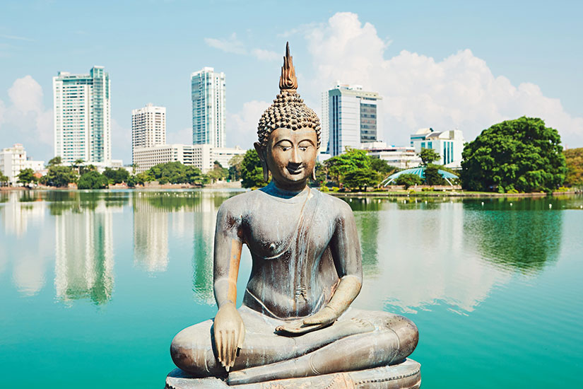 image Sri Lanka Colombo temple bouddhiste  fo