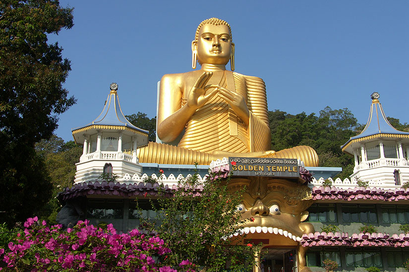 image Sri Lanka Temple Buddistsky Gold  it