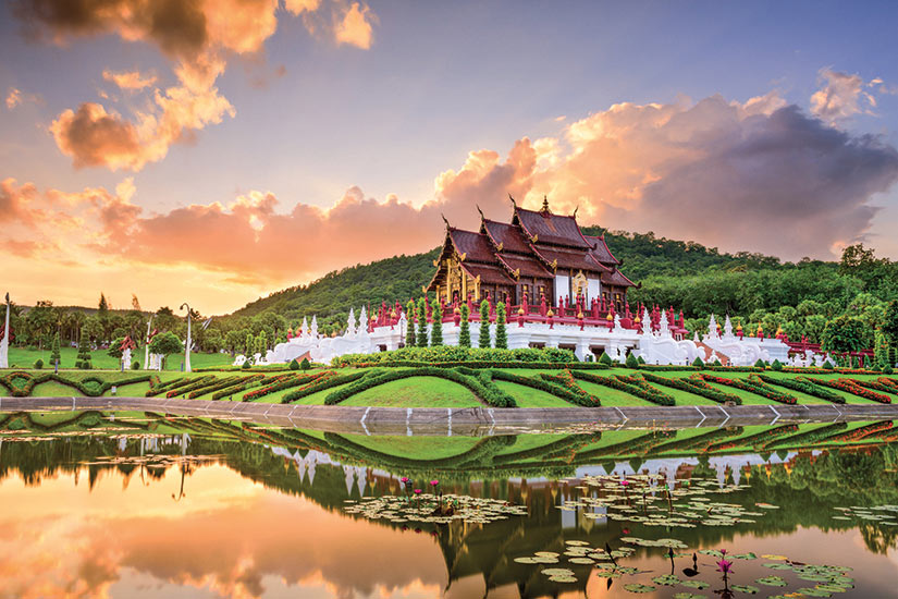 image Thailande royal flora Park de Chiang Mai  fo