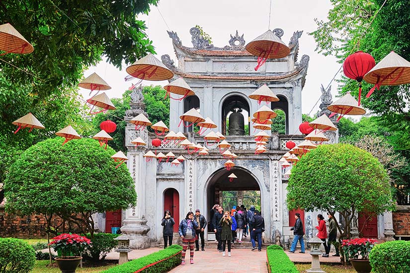 image Vietnam Hanoi Temple de la Litterature as_206571164