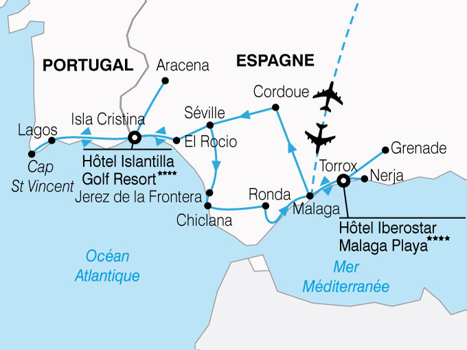 Espagne - Carte géographique | Arts et Voyages