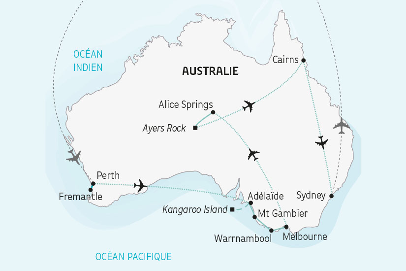carte Australie a la Decouverte d un Continent SH 2023_414 595743