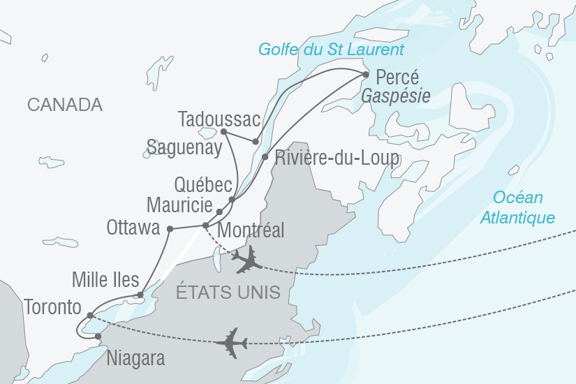 Circuit Au Canada Couleurs De L Est Canadien Et De La Gaspesie 15 Jours Salaun Holidays