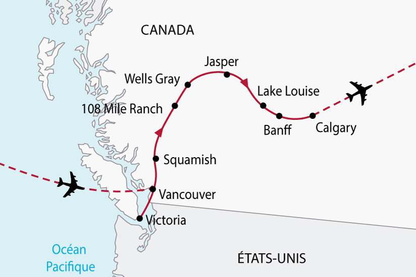 Circuit De l'Acadie a la Gaspesie, Ouest Canadien, Canada avec Voyages ...