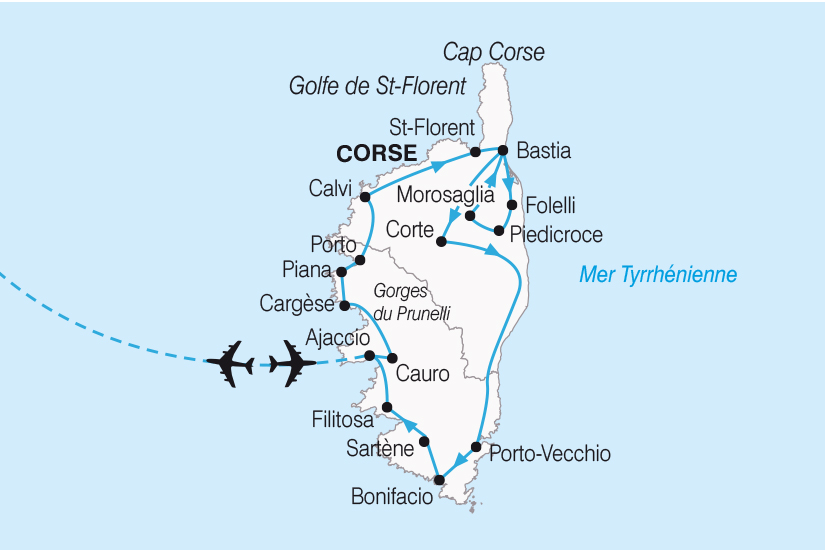 France - Corse - Circuit Corse, les Merveilles de l'île de Beauté
