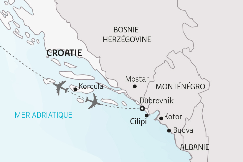 carte Croatie Sejour Decouverte a Dubrovnik SH 2023_414 604820