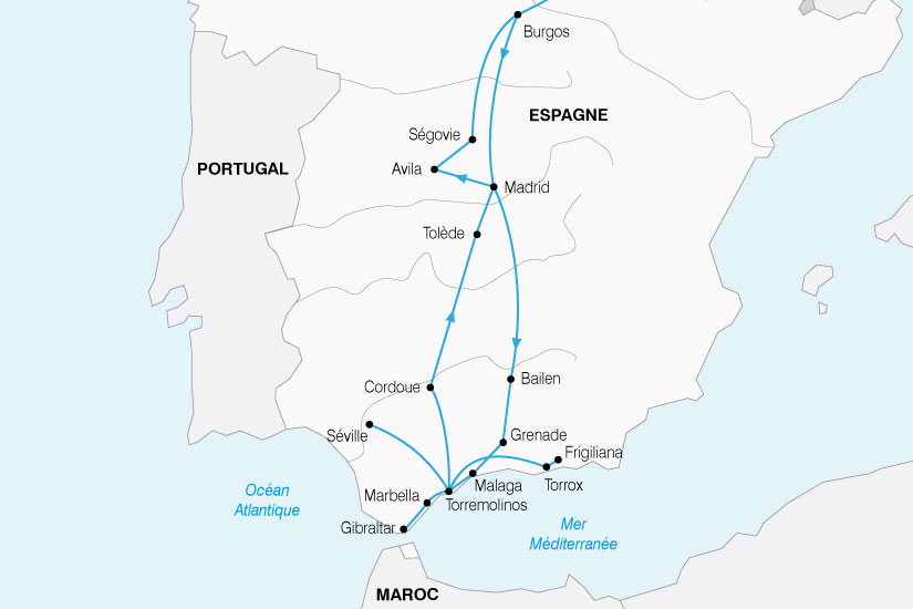 Voyage En Autocar En Espagne L Andalousie Et La Castille 10 Jours Salaun Holidays