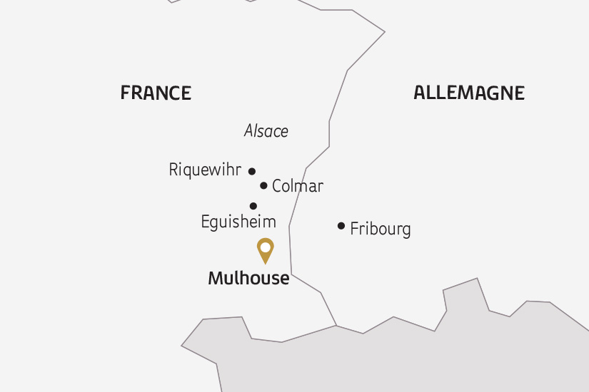 France - Alsace Lorraine Grand Est - Allemagne - Circuit Nouvel An en Alsace