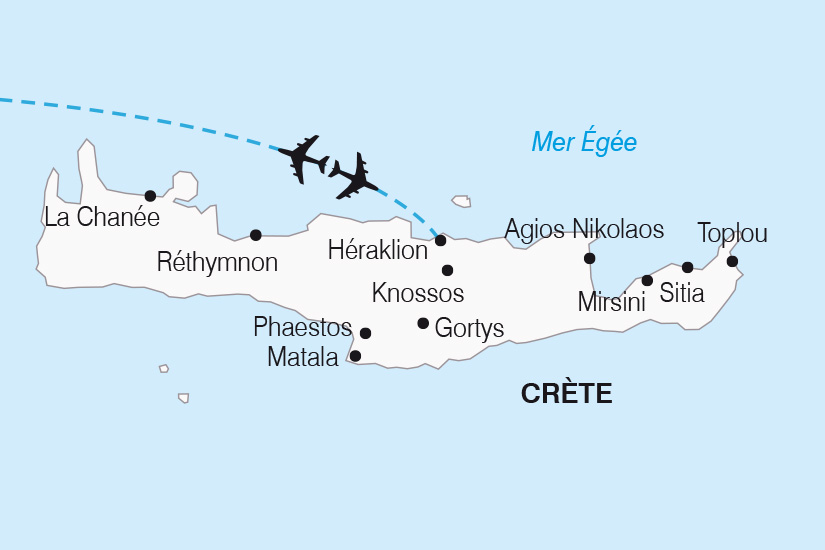 carte Grece Crete Merveilles de Crete SH 2022_388 496231