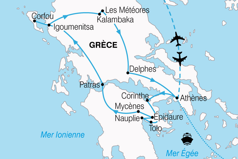 circuit iles grecques leclerc voyage