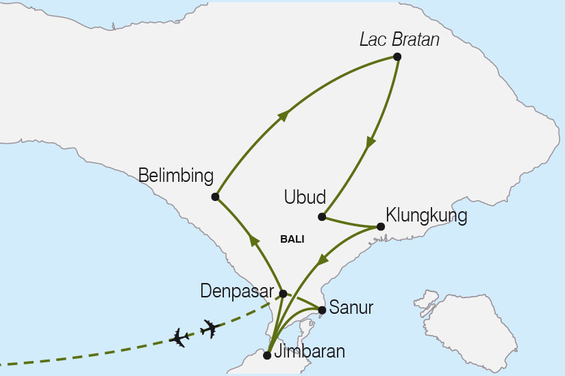 carte Indonesie Bali l ile des dieux SH 2023_411 246373