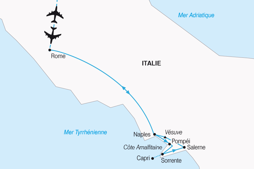 Circuit en Italie Rome et la merveilleuse Baie de Naples 8 jours Salaün Holidays