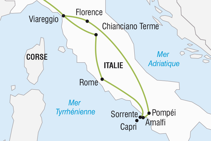 Voyage En Autocar En Italie Rome L Italie Du Sud Et Florence Depart Sud 8 Jours Salaun Holidays