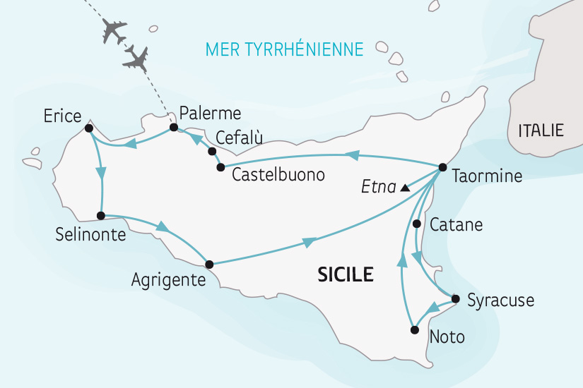 carte Italie le Grand Tour de Sicile SH 2023_414 507871
