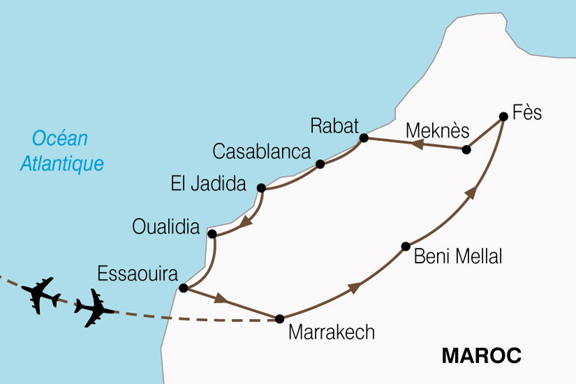 Circuit Les Villes Imperiales, Maroc Avec Voyages Leclerc - Salaün ...