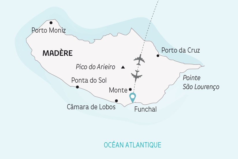 carte Portugal Madere L Ile aux Fleurs SH 2023_414 816542