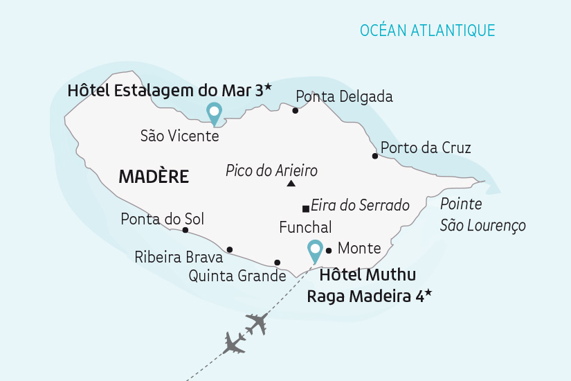 carte Portugal Visages de Madere du Nord au Sud SH 2023_414 826389